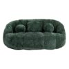 Bean Bag Sofa Lazy Sofa Durable Comfort Lounger High Back Bean Bag Chair Couch For Adults And Kids - Emerald - Image 18