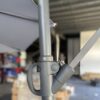 10 Ft Offset Cantilever Patio Umbrella With Crank And Tilt Adjustment For Pool, Deck, And Garden - Gray - Image 5