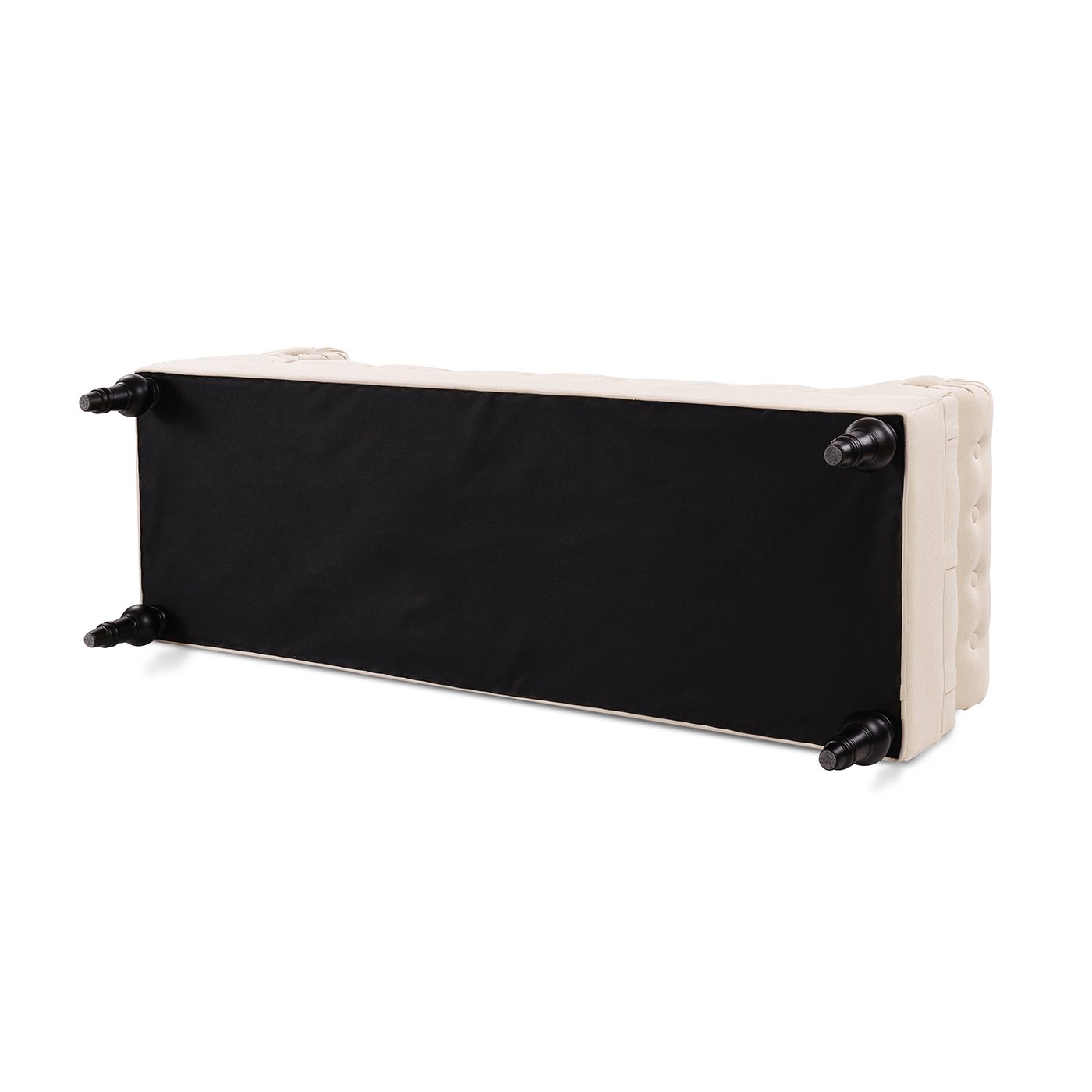Lewis Bolster - Arm Entryway Bench - Sky Neutral Beige - Image 9