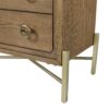 2 Drawer Nightstand With USB - Latte - Image 5