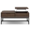 Banting - Lift Top Coffee Table - Walnut Brown - Image 8