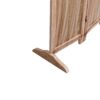 Panel Wooden Folding Room Divider - Natural - Image 6