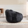 High Back Durable Comfort Bean Bag Sofa Couch For Adults And Kids - Black - Image 11