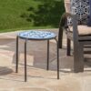 Skye - End Table - White / Blue - Image 6