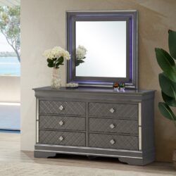 Verona - Dresser - Metalic Black