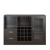 Hazen - Wine Cabinet III - Espresso - Image 3
