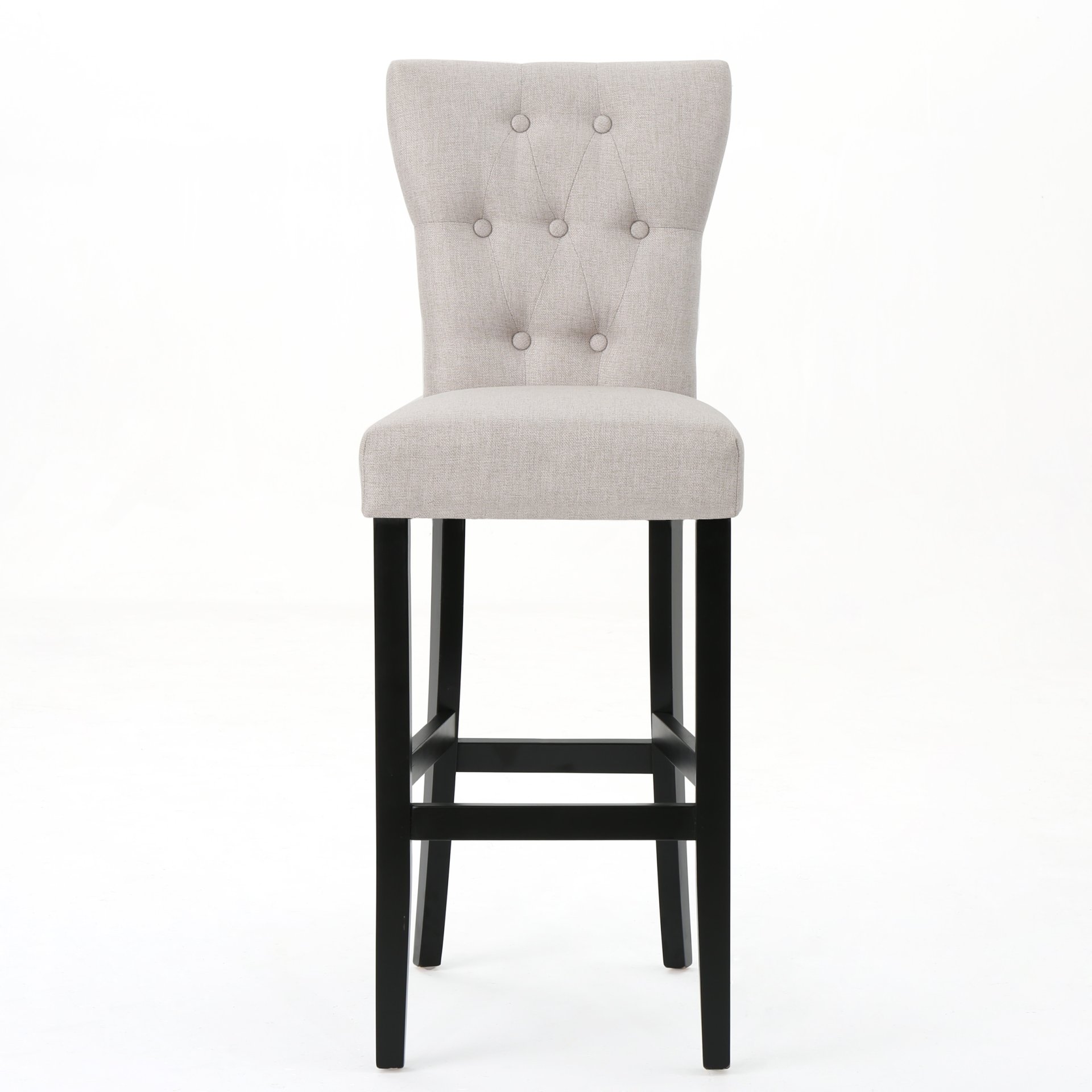Elegant Barstool Set With Plush Cushioning - Wheat - Image 7