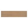 Console Table With V Shape Base / Natural Wood Veneer, Sculptural Entryway Accent - Brown - Image 8