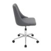 Marche - Contemporary Adjustable Office Chair With Swivel - Gray - Image 2