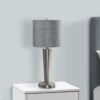 Lighting, Table Lamp, USB Port Included, Nickel Metal, Contemporary (Set of 2) - Silver - Image 3