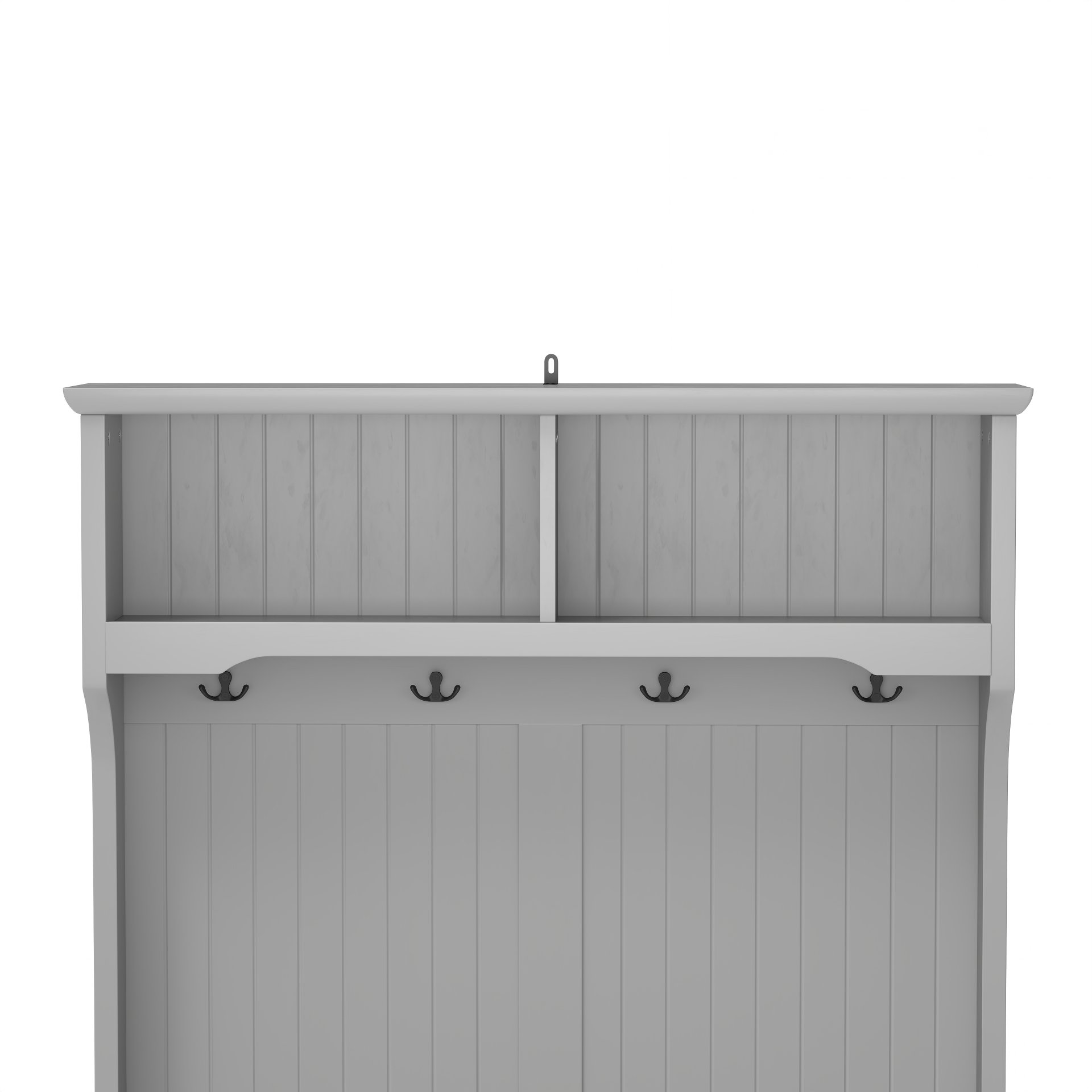 Modern 3 In 1 Hallway Hall Tree With Storage Drawers, Coat Rack, Shoe Rack Bench, And Cushion - Gray - Image 17
