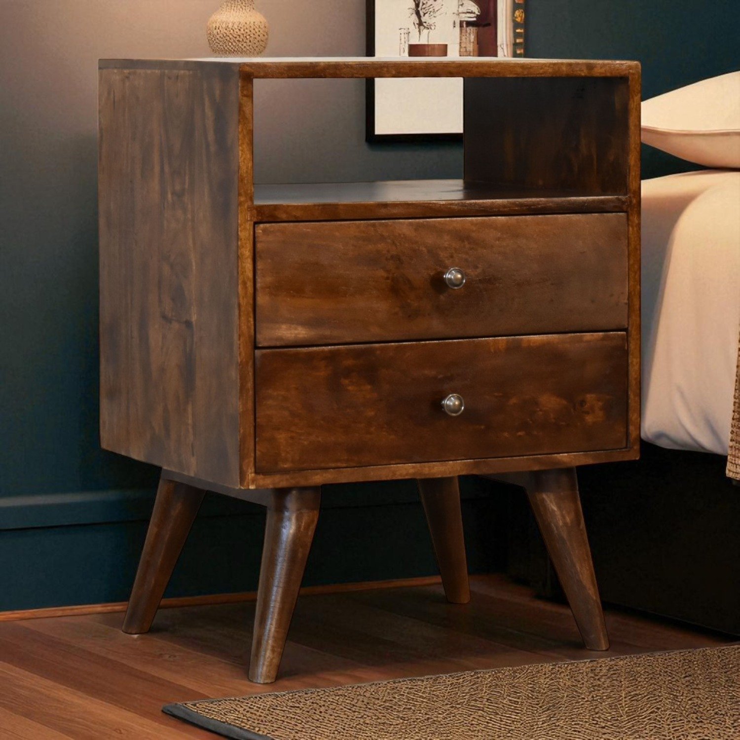 Nightstand - Brown - Image 2