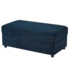 Modern Style Armchair Chaise Lounge Sofa Couch With Movable Storage Ottoman, USB Ports, Cup Holders, Phone Holder, Side Pockets - Blue - Image 26
