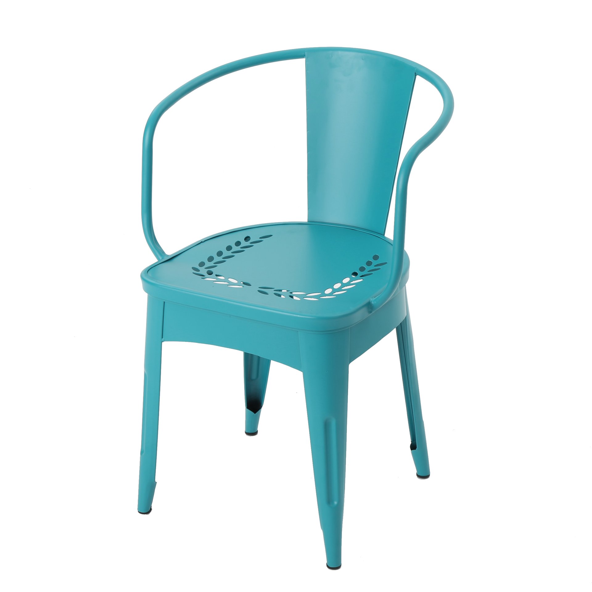 Lourdes - 3 Piece Metal Set - Teal - Image 9