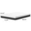 Pur Chill - 10" California King Medium Firm Mattress With Phase Change Cooling Fabric - White / Gray - Image 7