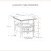 Acadian - End Table With Drawer - Brown - Image 12