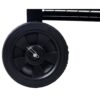 Elevated Mobile Raised Ergonomic Metal Planter Garden Bed With Wheels Powder Coated Steel - Black - Image 11
