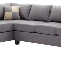 Malone - Sectional - Gray