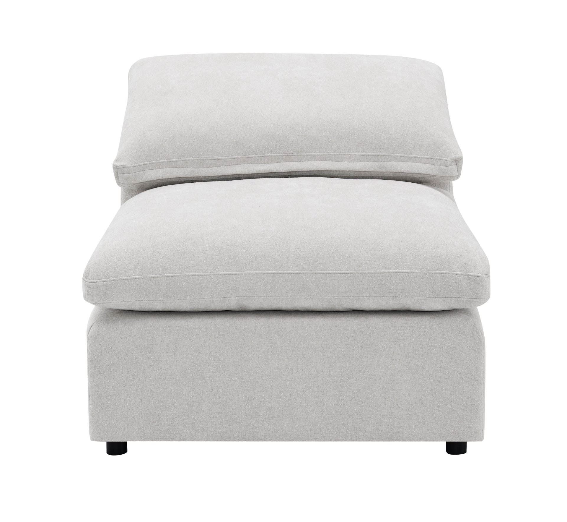 Naveen - 4 Piece Modular Sectional With Ottoman - Ivory - Image 7