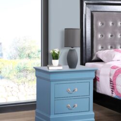 Louis Phillipe - Nightstand - Teal
