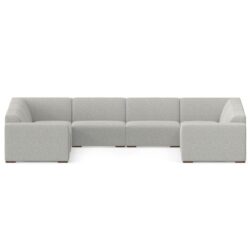 Rex - U-Shaped Sectional Sofa - Gray