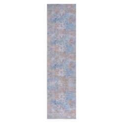 Maval - 2'6'' X 10' Washable Runner Rug - Yellow