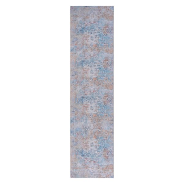 Maval - 2'6'' X 10' Washable Runner Rug - Yellow