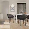 2 Piece Durable Single Chair With Mesh Hollow Out Design - Warm Gray - Image 15