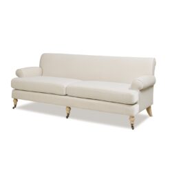 Alana Lawson - Two Cushion Tightback Sofa - French Beige