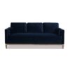 Knox - Modern Farmhouse Sofa - Dark Navy Blue - Image 4