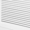 Homcom - Sideboard Buffet Cabinet, Kitchen Cabinet, Coffee Bar Cabinet With 4 Drawers And 2 Louvered Doors For Living Room, Kitchen - White - Image 7