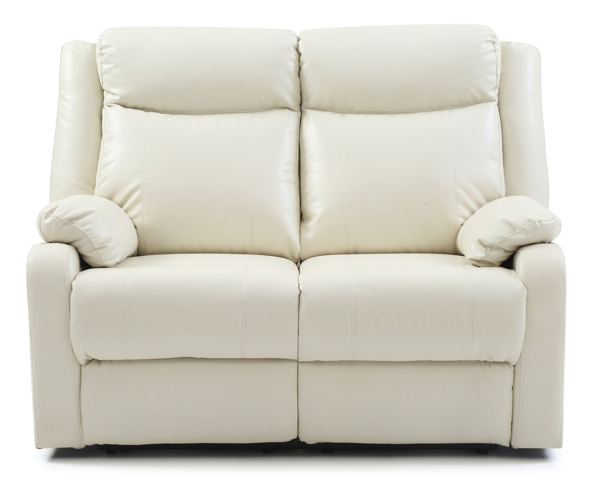 Stylish Reclining Love Seat For Two - Pearl - Image 3