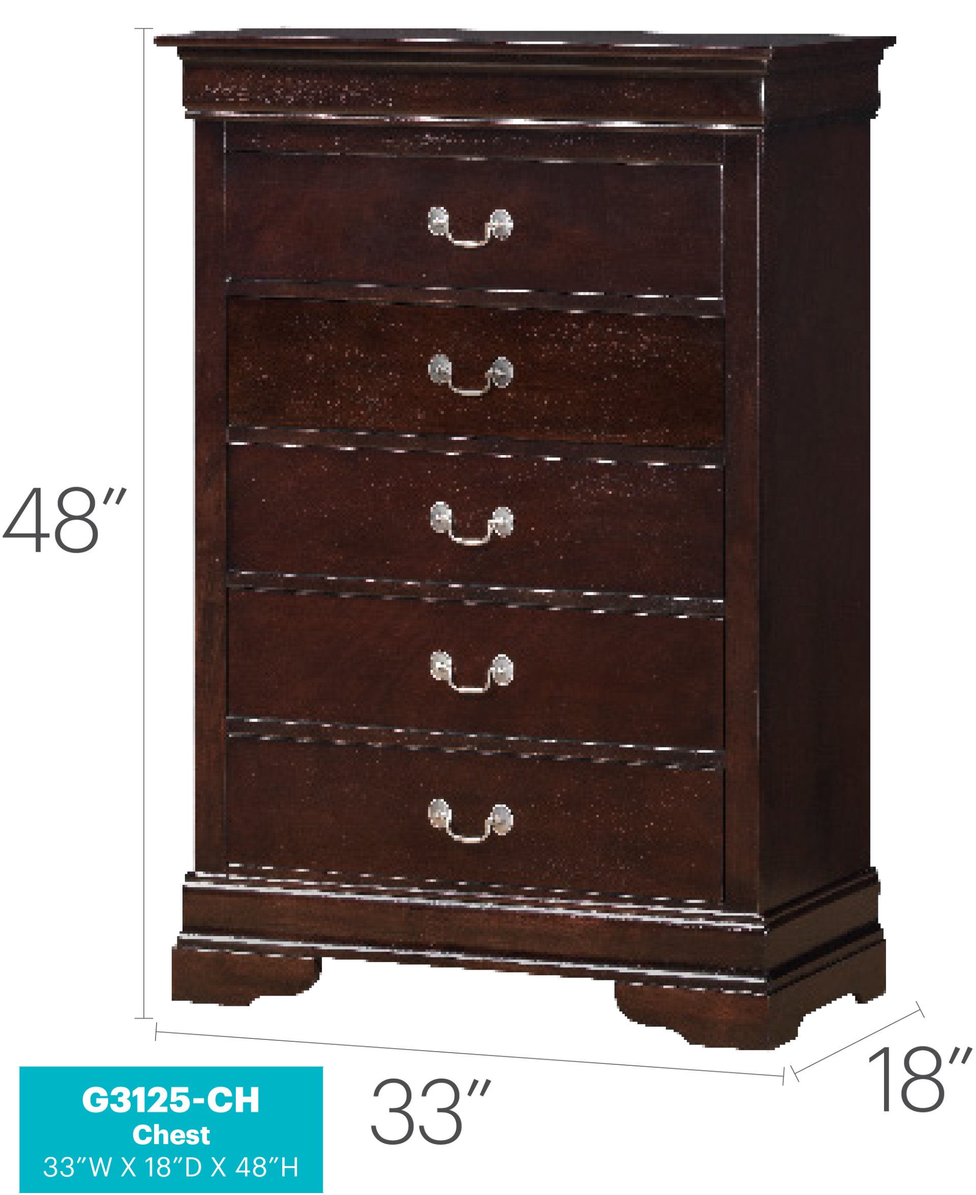 Traditional Style Storage Chest - Cappuccino - Image 6