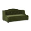 Robin - Tufted Wingback Pet Sofa Bed, Medium - Olive Green - Image 3