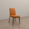 Ines - Dining Chair (Set of 2) - Brown / Burnt Orange - Image 9