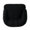 Accent Chair, Club Armchair, Modern Reading Chair - Black - Image 9