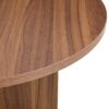 Versatile Round Coffee Table For Diverse Interior Styles, Blending Modern Minimalism With Nordic Elegance - Walnut - Image 13