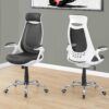 Office Chair, Adjustable Height, Swivel, Ergonomic - White - Image 10