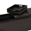 Avalon - Storage Ottoman - Tanners Brown - Image 4