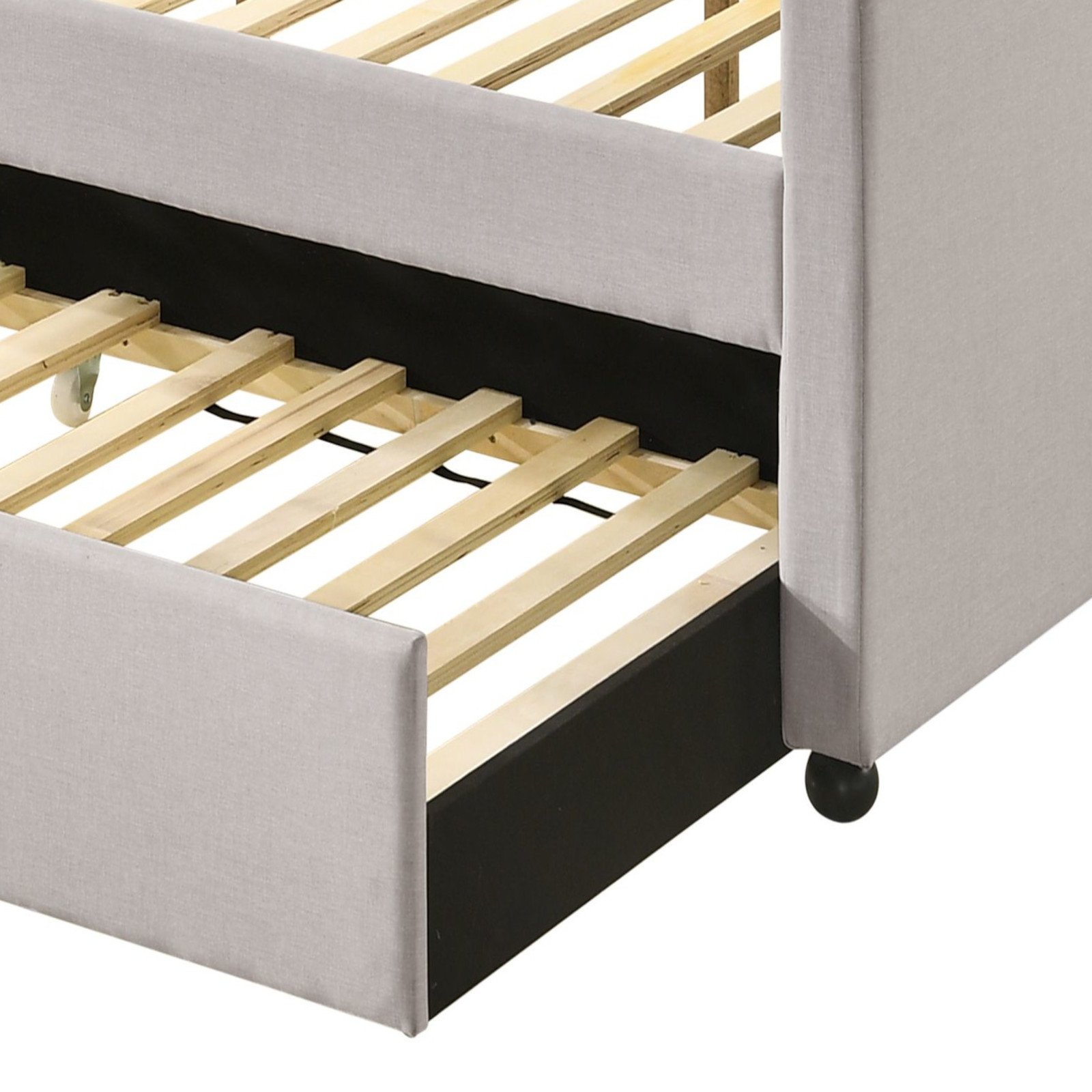 Lianna - Full Daybed Twin & Trundle - Fog - Image 9