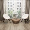 Medieval - Table And Dining Chair Set For Home Kitchen - White / Wood - Image 2