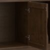 Harper - 3 Door Sideboard Buffet / Storage Cabinet - Walnut Brown - Image 6