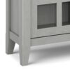 Acadian - Entryway Storage Cabinet - Fog Gray - Image 10