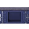 Cargo - Bench With Storage - Blue / Gray - Image 2