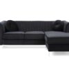Delray - Sofa Chaise - Black - Image 2