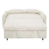 Pull Out Sofa Bed Convertible Couch 2 Seat Loveseat Sofa Modern Sleeper Sofa With 2 Throw Pillows And USB Ports For Living Room - Beige - Image 17