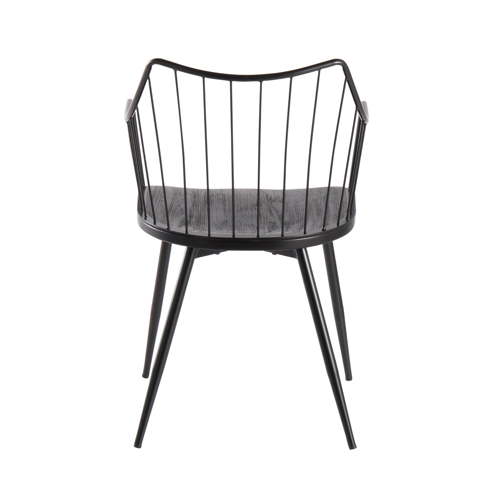 Winston - Farmhouse Chair - Black - Image 4