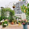 Metal Garden Arch Iron Garden Arbors Gazebo Dia High Birdcage Shape Pergola Pavilion For Wedding Ceremony - Cream White - Image 6