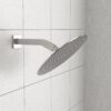 Premium 6" Shower Arm With Flange, Stainless Steel Construction - Brushed Nickel - Image 5