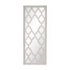 Distressed Floor Mirror, Full Body Mirror For Bathroom Bedroom Living Room - White - Image 2